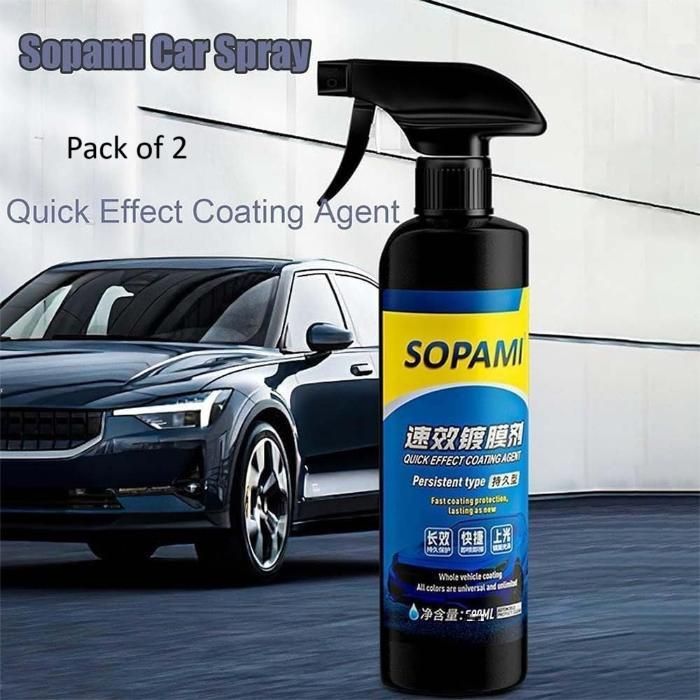 Car Scratch Repair & Shine Spray – Quick Paint Protection (50ml) Pack of 2