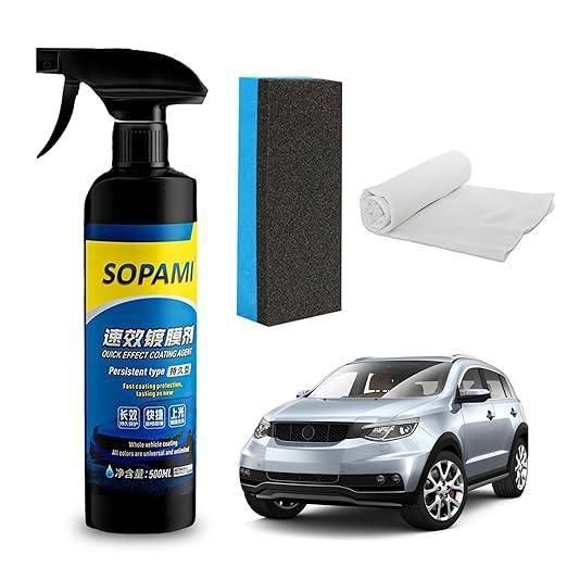 Car Scratch Repair & Shine Spray – Quick Paint Protection (50ml) Pack of 2